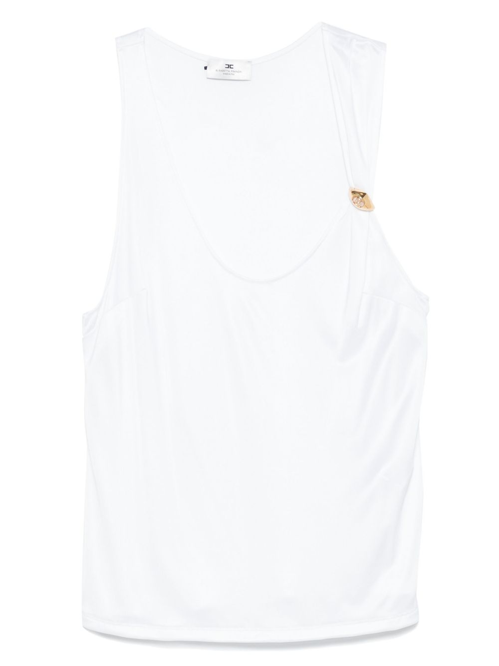Elisabetta Franchi Top Ivory