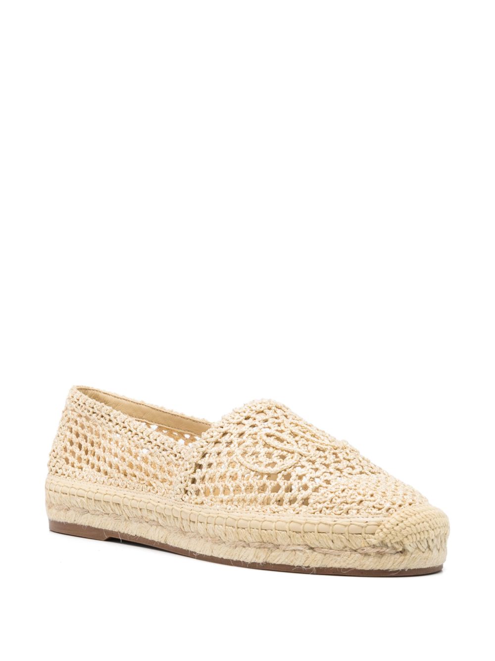 Chloè Chloé Isla лого плетени еспадрили