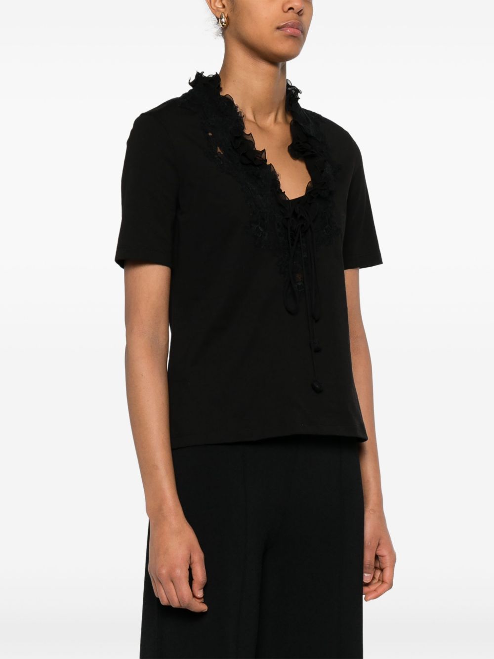 Ermanno Scervino T-shirts and Polos Black