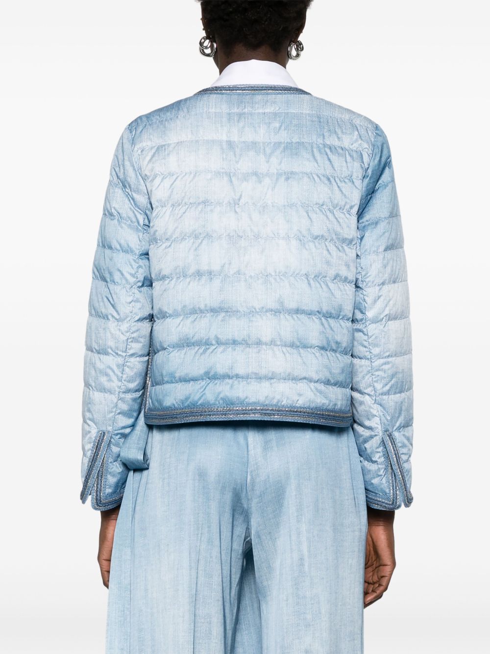 Ermanno Scervino Coats Clear Blue