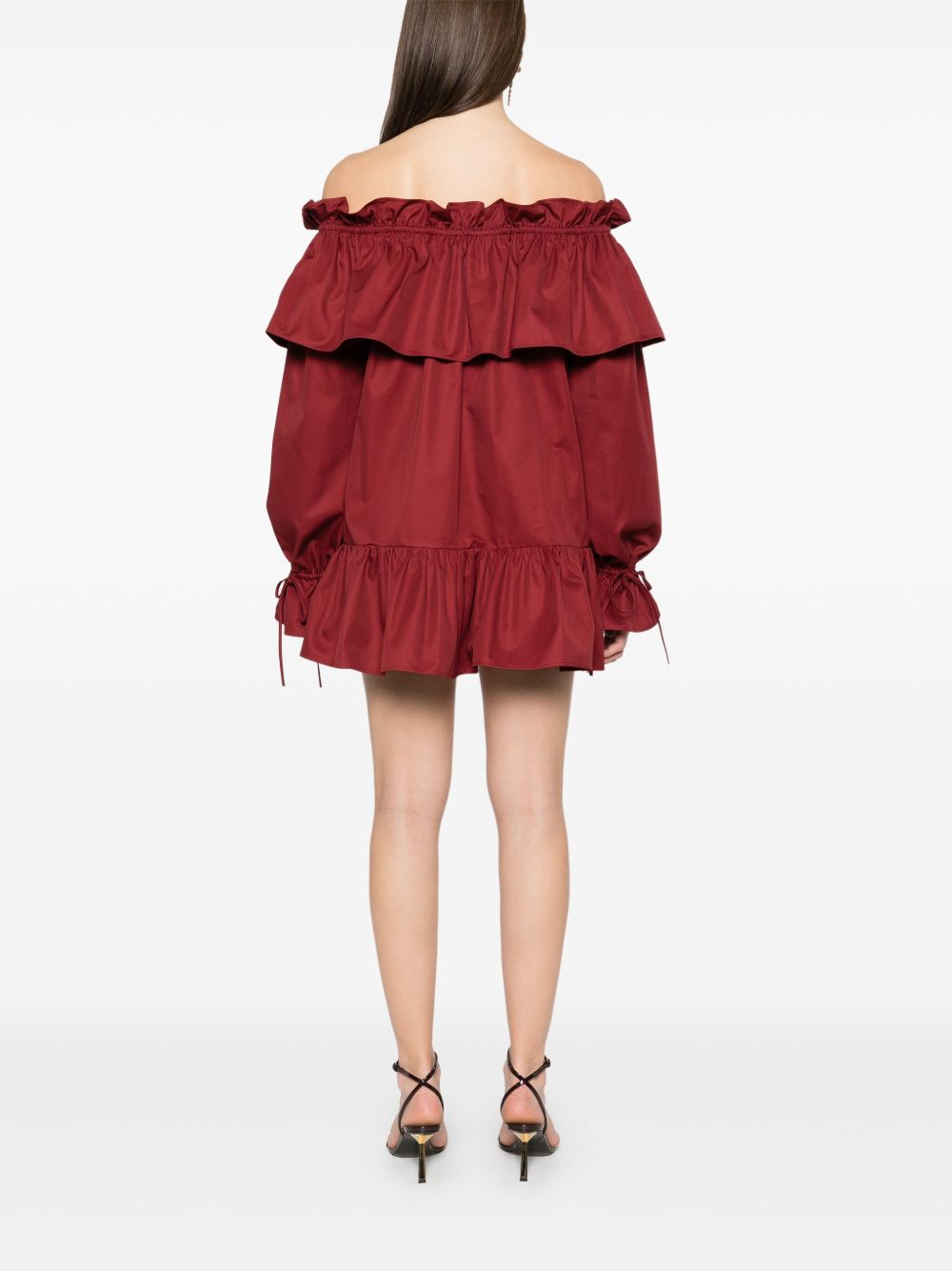 Рокли Saint Laurent червени