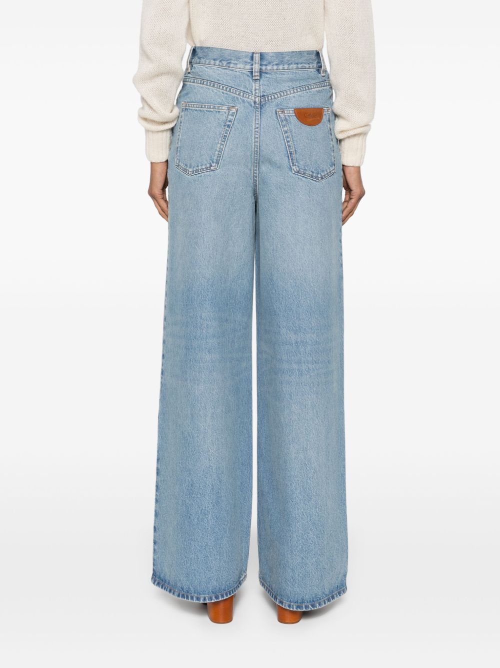 Дънки Chloè Clear Blue