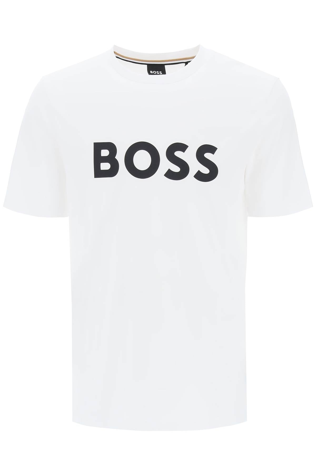 Тениска с лого Boss tiburt 354