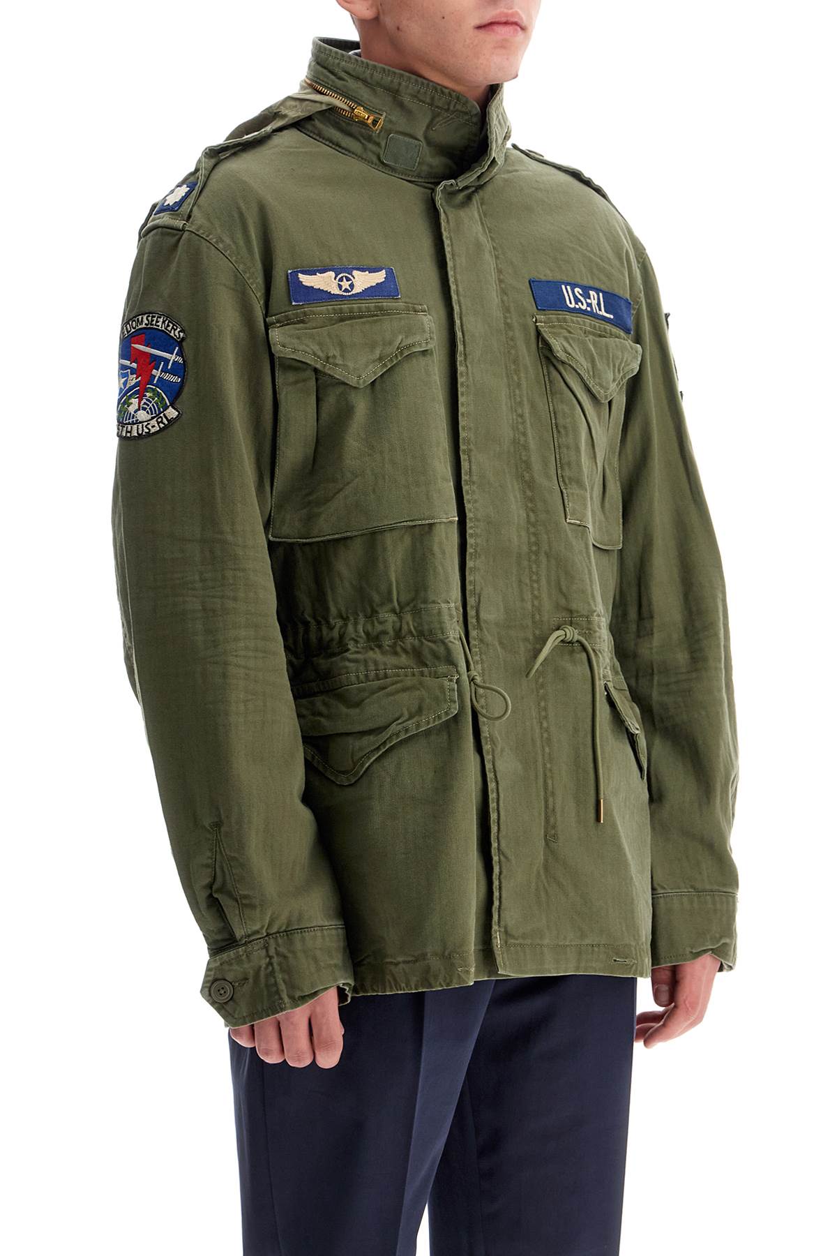 Военно яке с рилен мотив Polo Ralph Lauren
