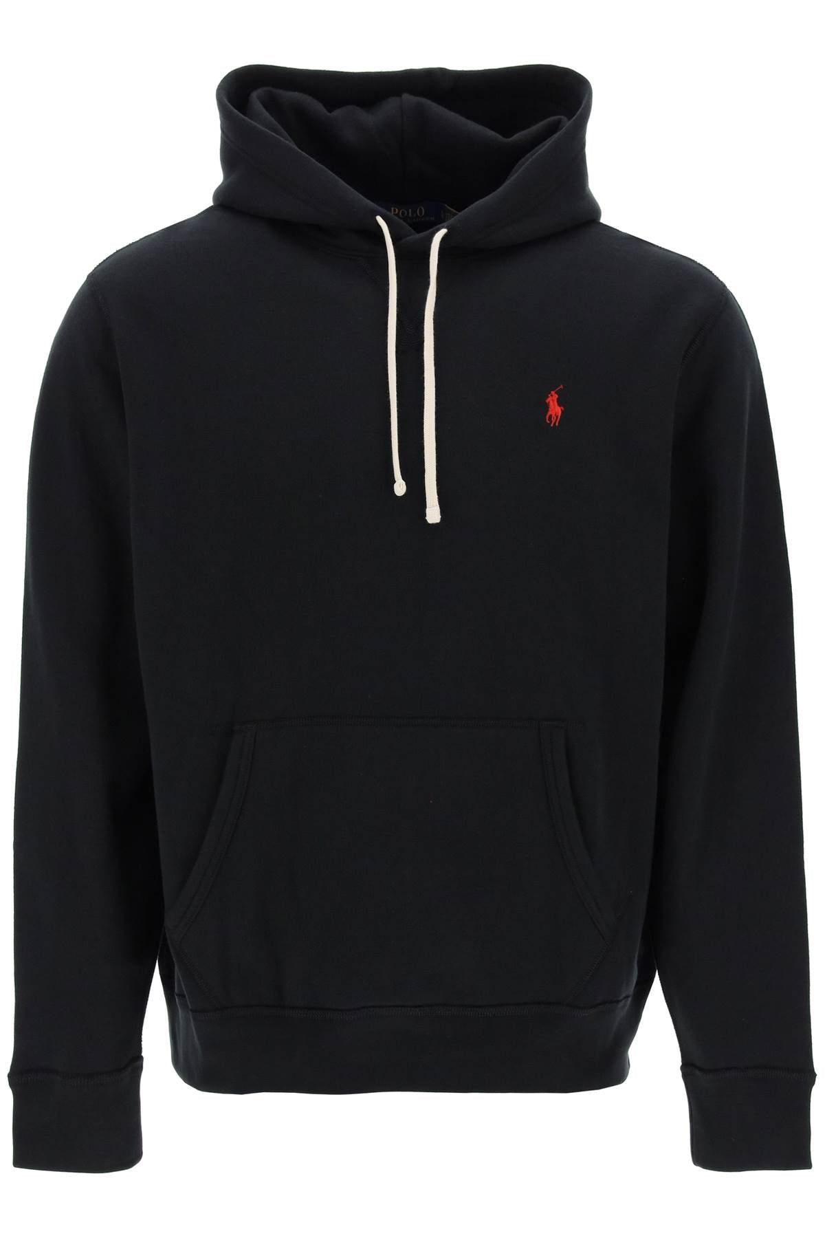 Памучен суичър с полар на гърба Polo Ralph Lauren