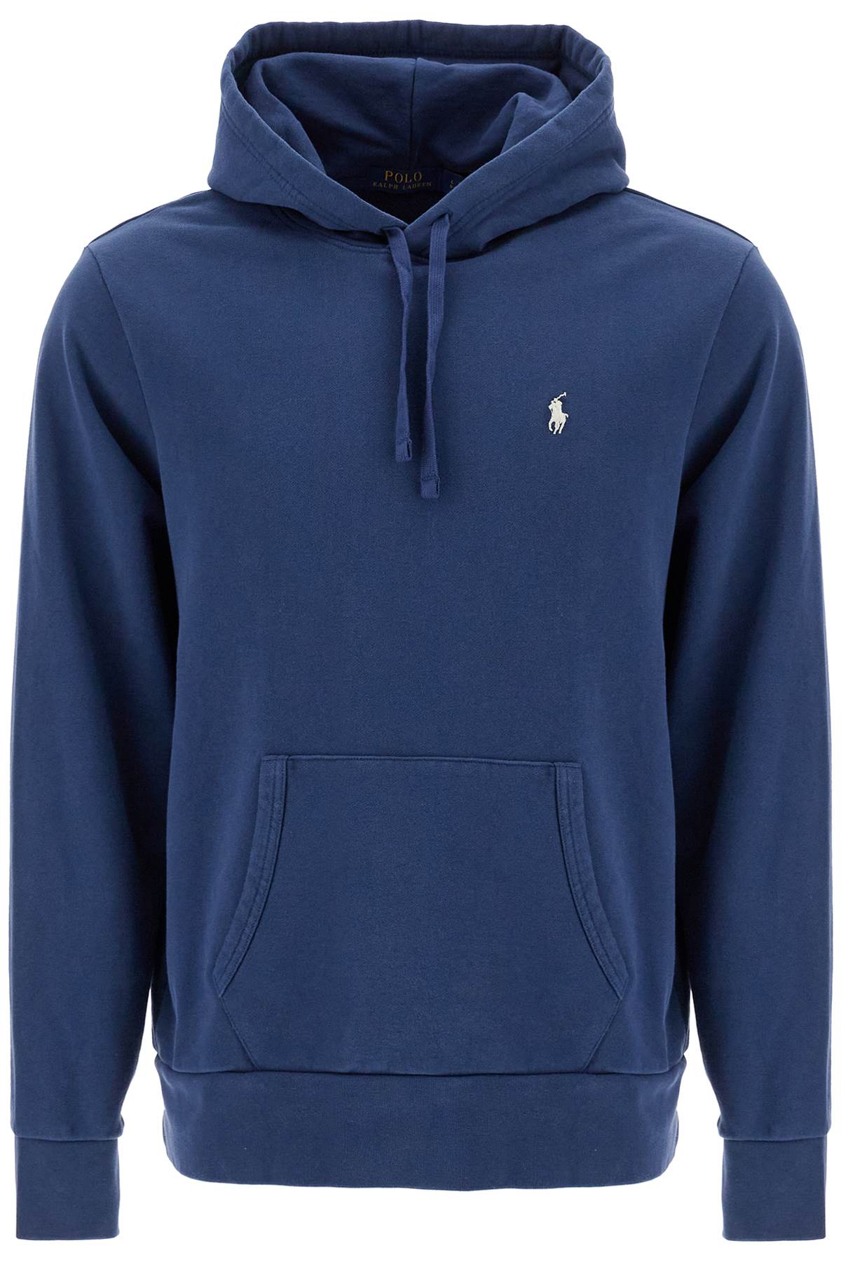 Памучен суичър с качулка и примка за гръб Polo Ralph Lauren