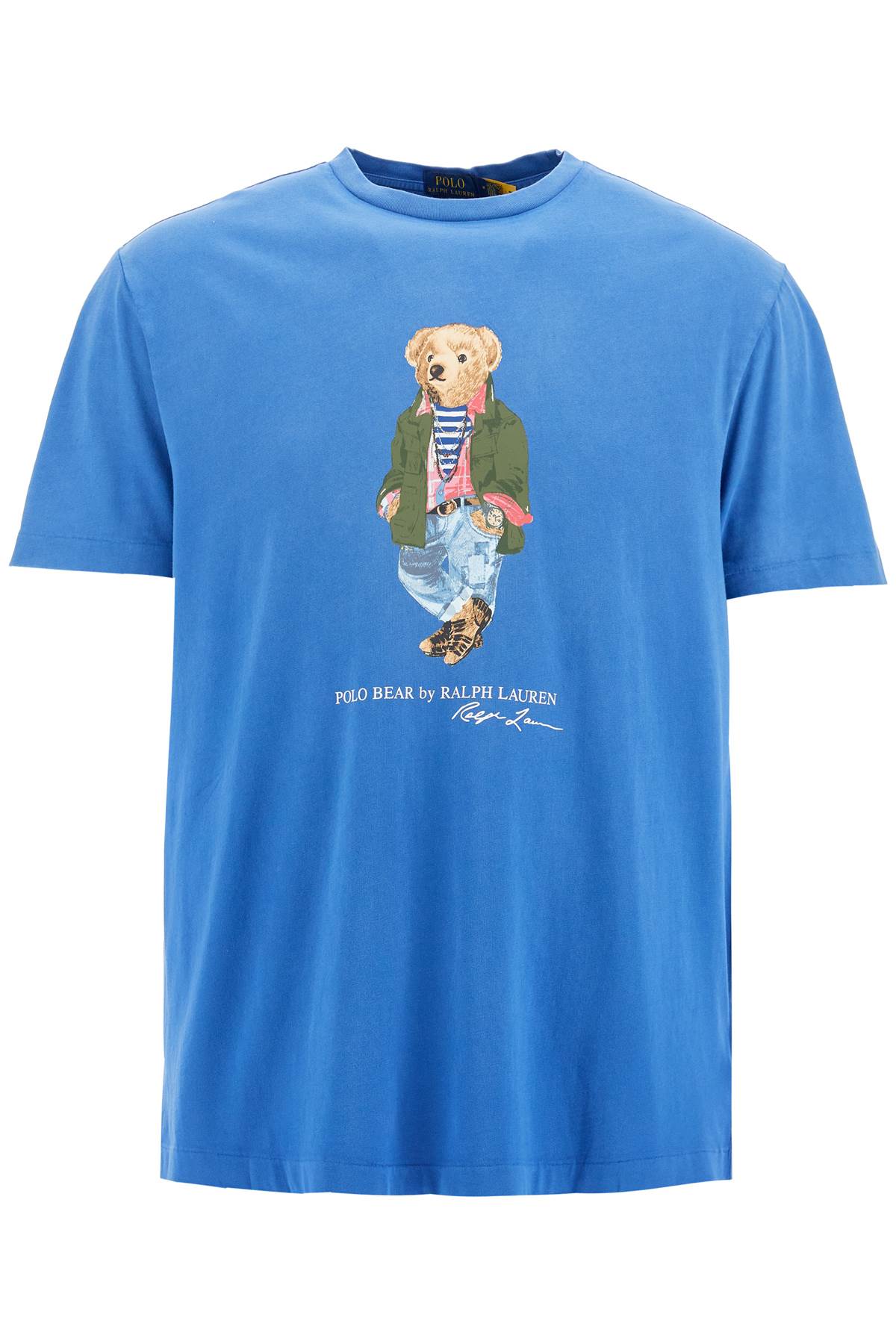 Тениска Polo Ralph Lauren с класическа кройка и мече