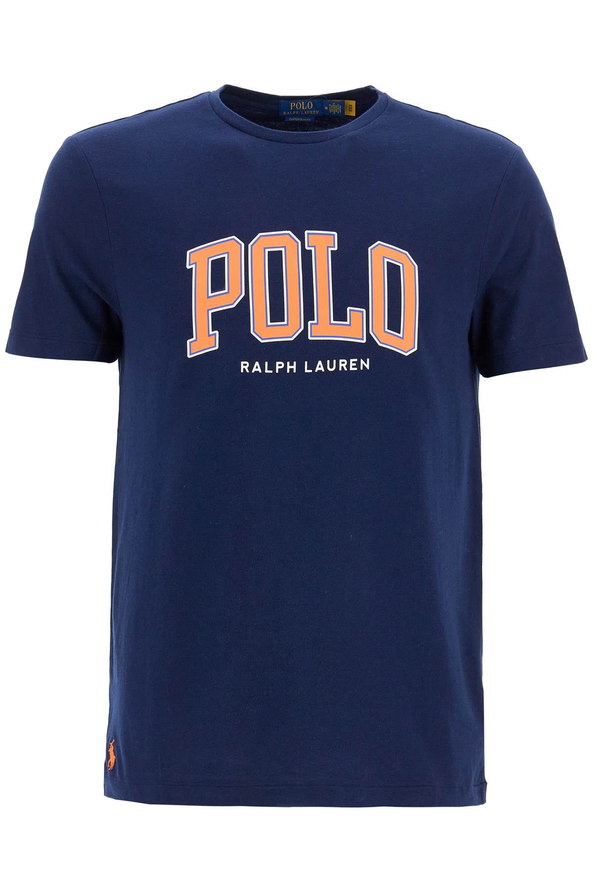 Тениска с лого на Polo Ralph Lauren по поръчка slim fit
