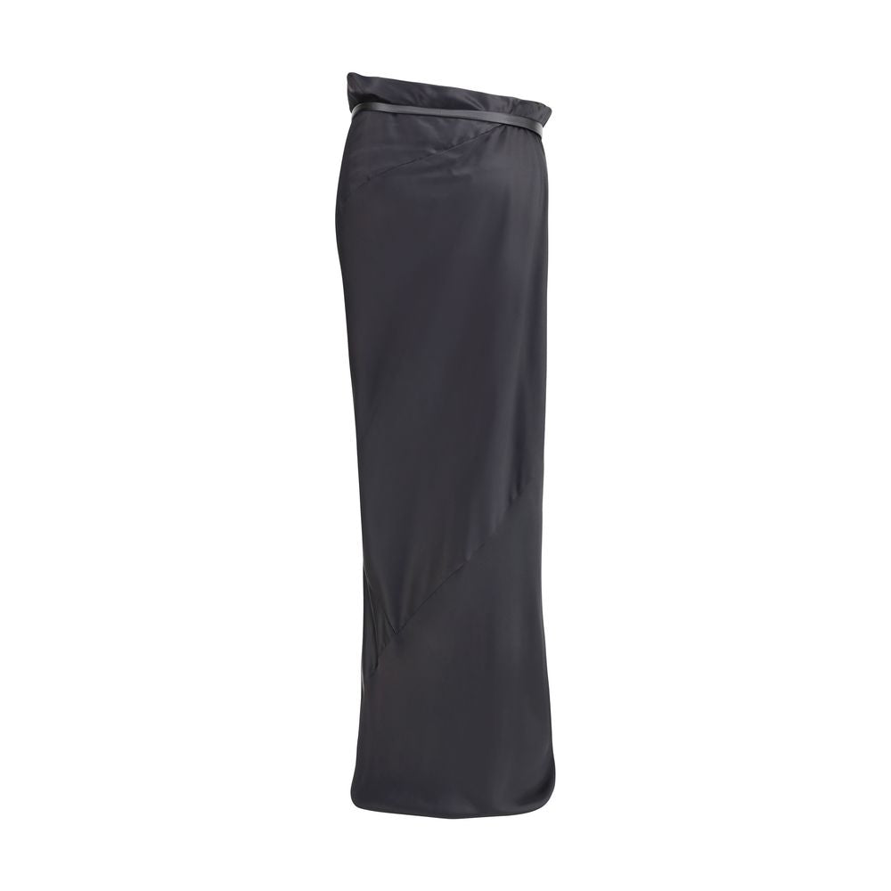 Satin long Skirt