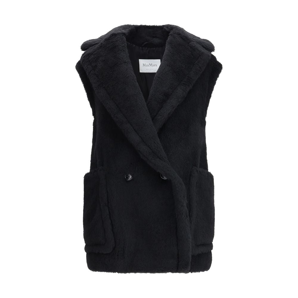 Max Mara Teddy alpaca and wool Vest