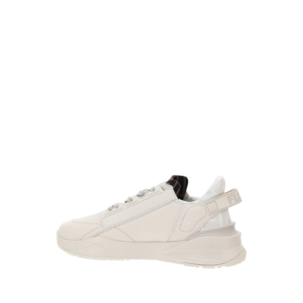 Fendi Cream Rubber Athletic Sneakers