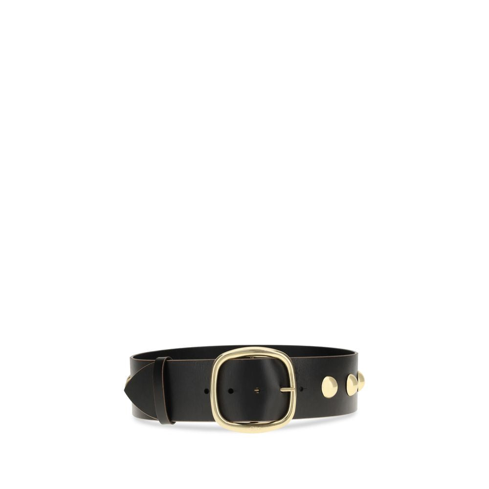 Chloé Black Lamb Ovis Aries Aries Regular Belt
