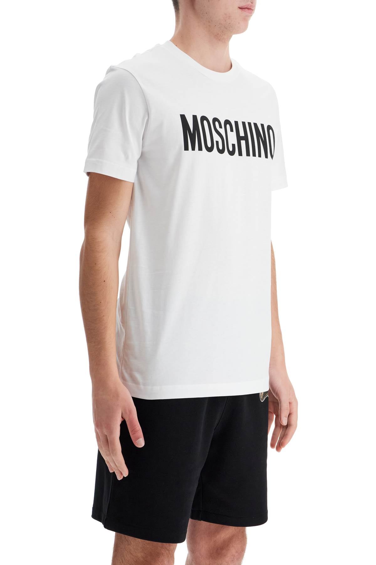 Тениска Moschino с лого