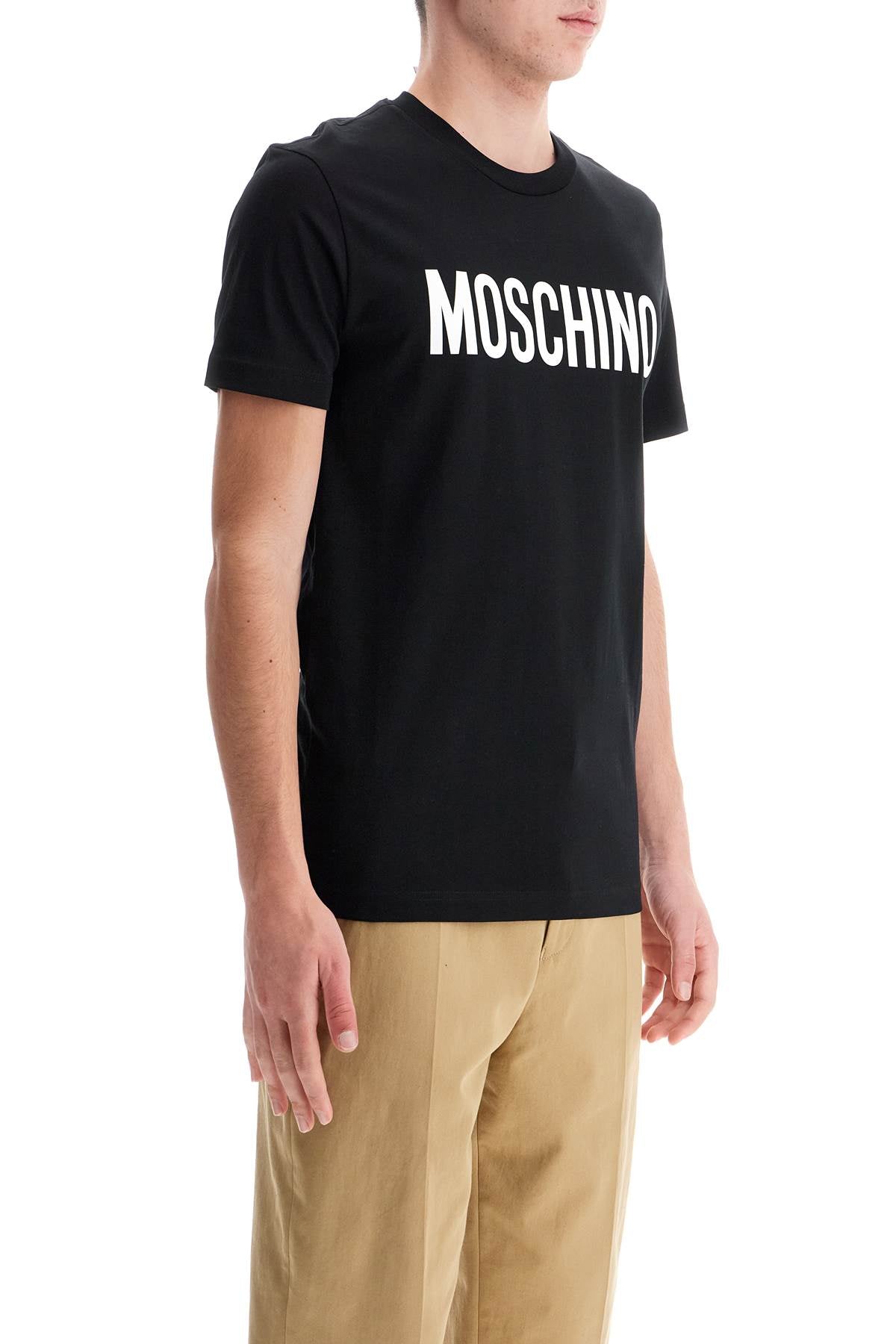 Тениска Moschino с лого