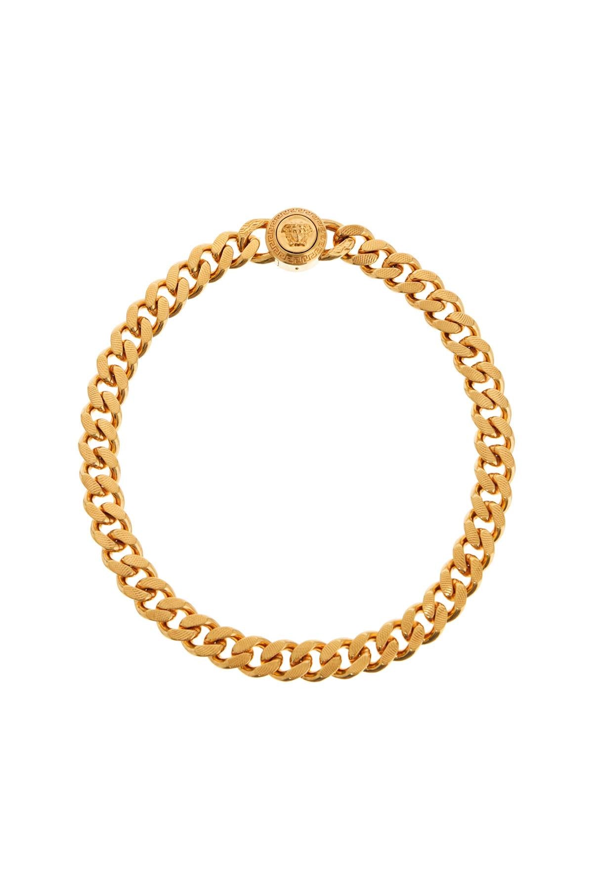 Колие с верижка Versace и медуза