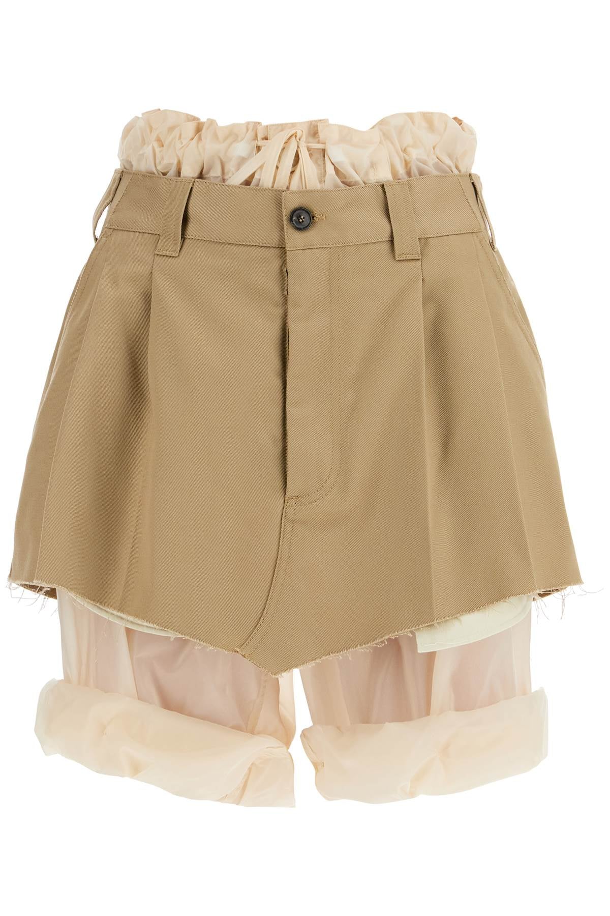 Мини пола с многопластов ефект Maison Margiela