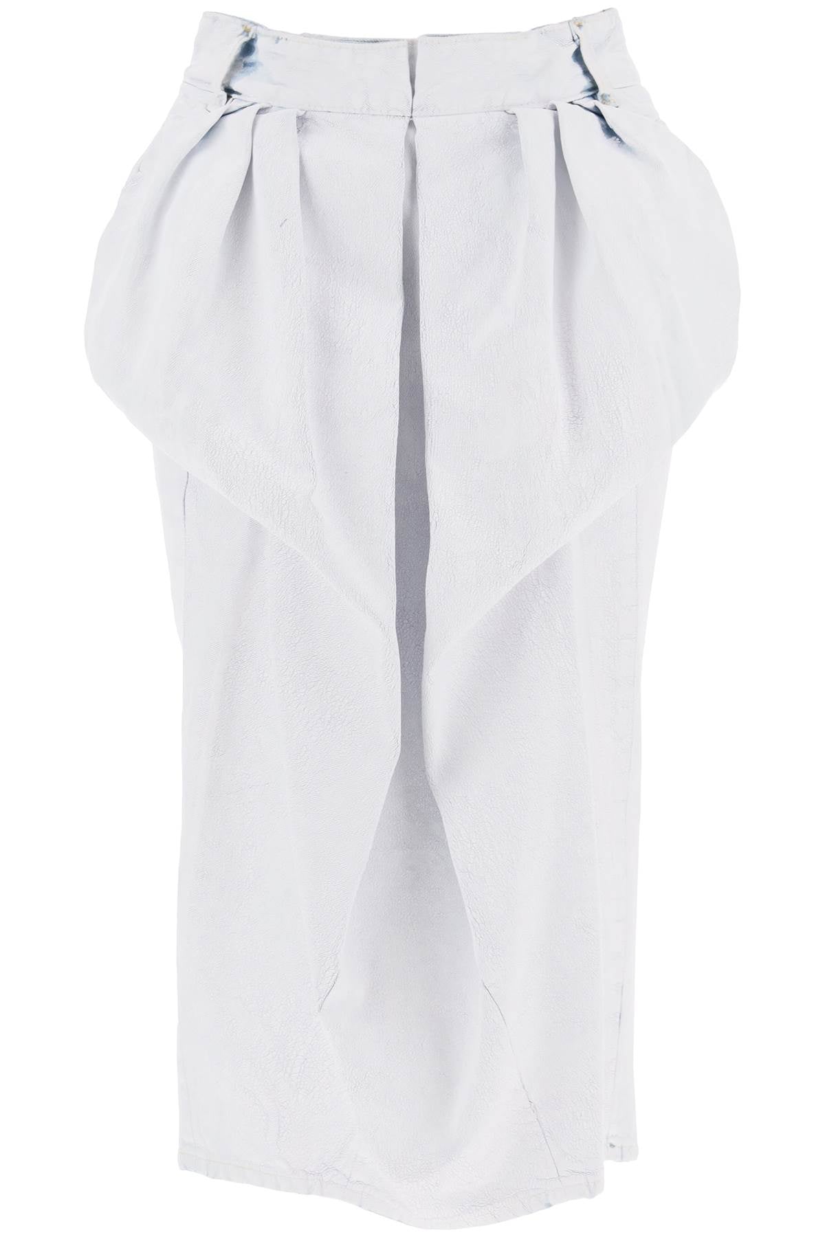 Дънкова пола с волани Maison Margiela