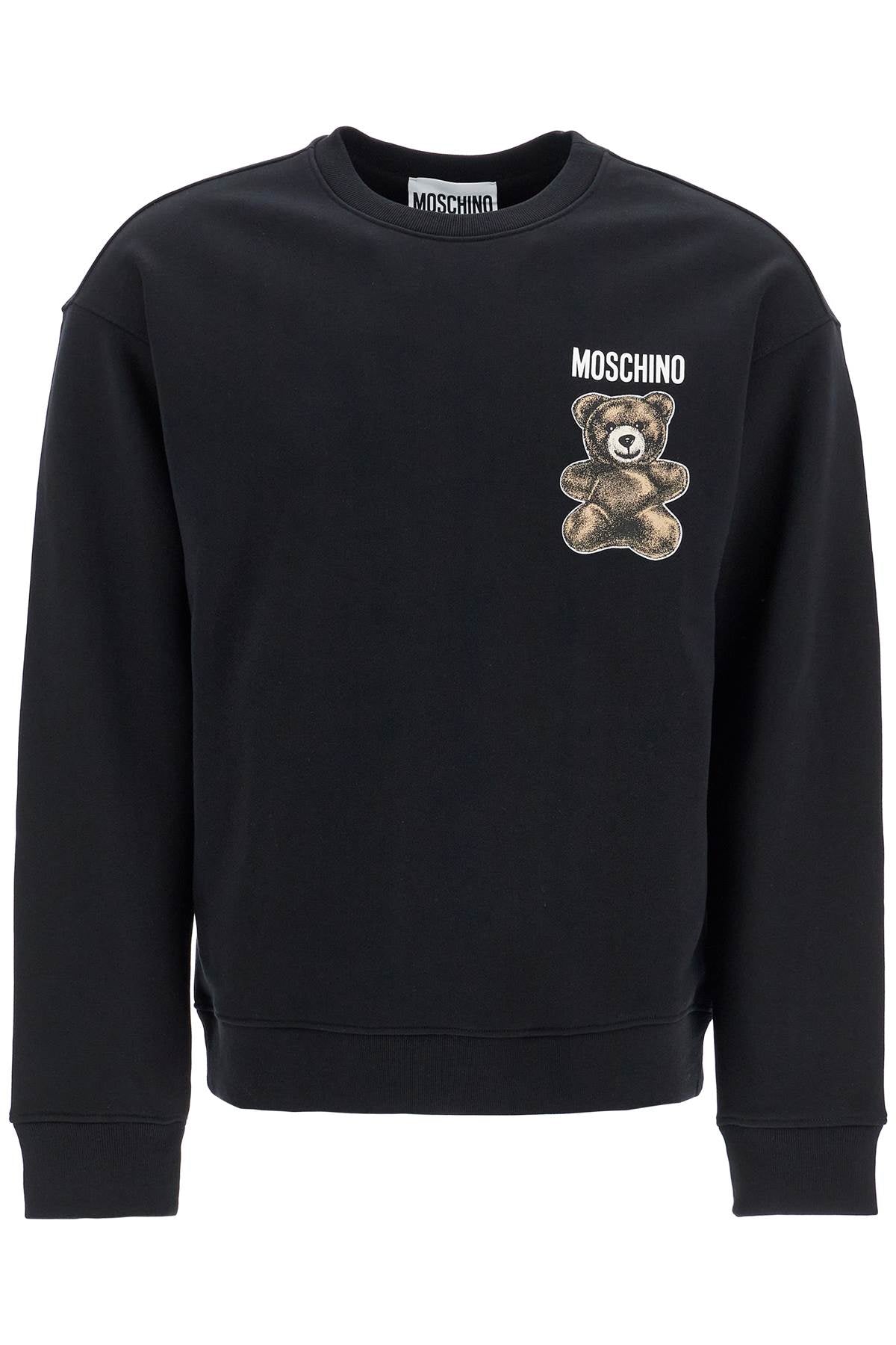 Moschino плюшено мече с кръгло деколте