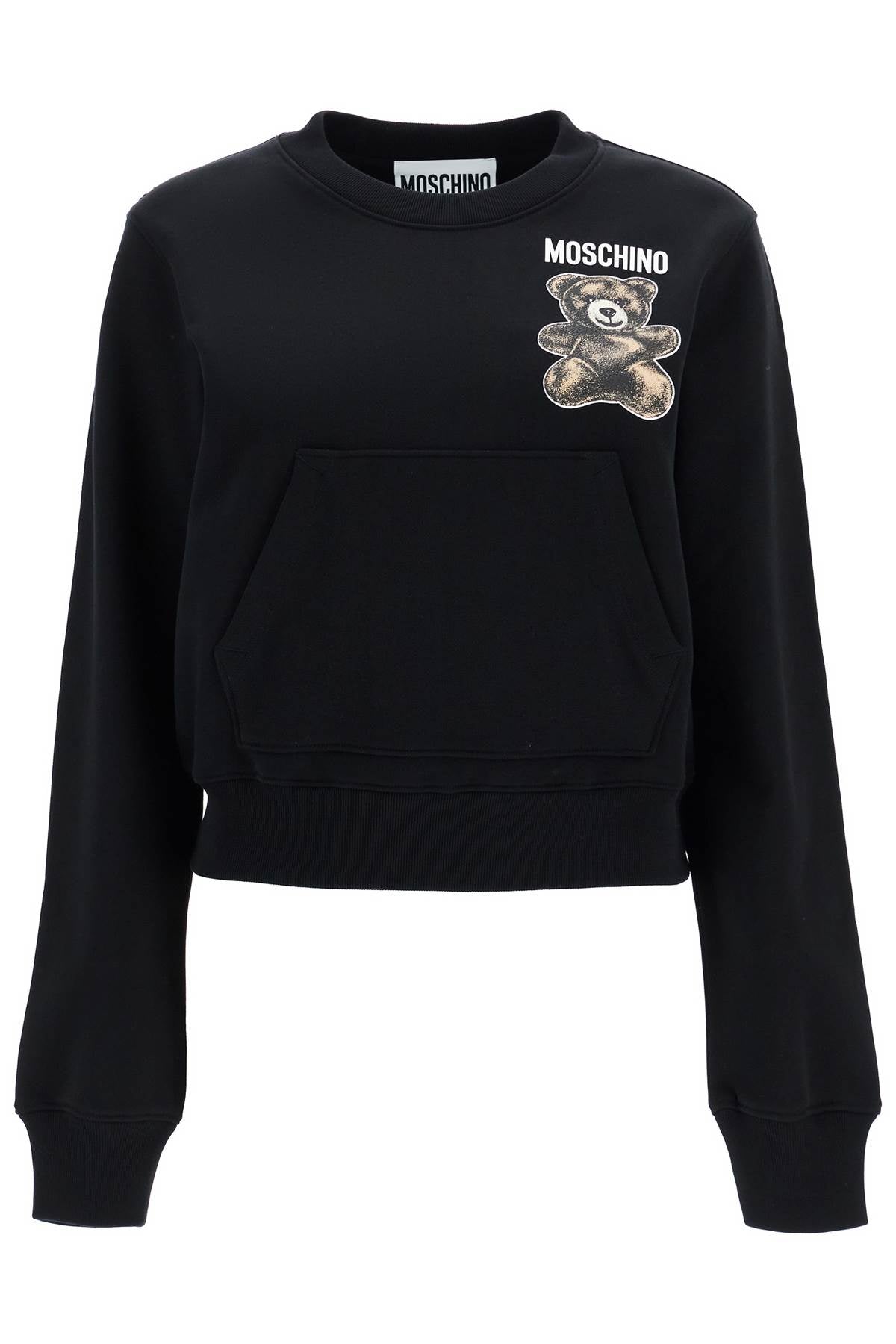 Moschino плюшено мече с кръгло деколте